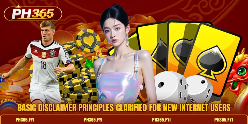 Basic disclaimer principles clarified for new internet users Basic disclaimer principles clarified for new internet users