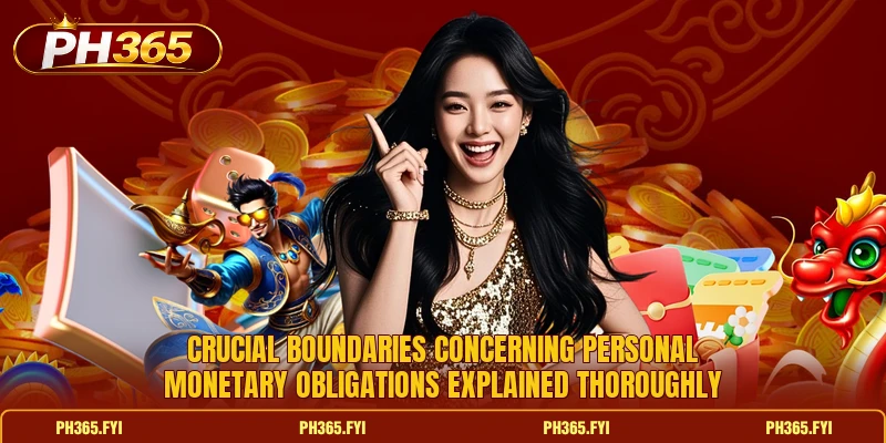 Crucial boundaries concerning personal monetary obligations explained thoroughly Crucial boundaries concerning personal monetary obligations explained thoroughly
