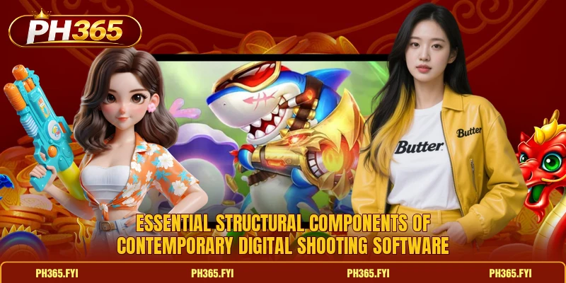 Essential structural components of contemporary digital shooting software
