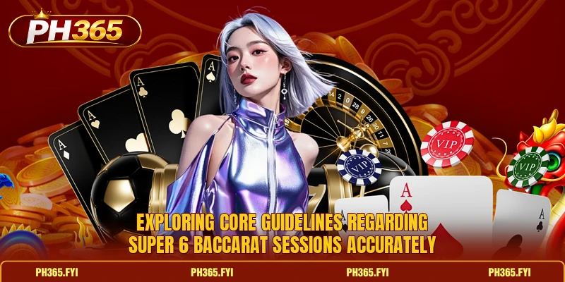 Exploring core guidelines regarding Super 6 Baccarat sessions accurately