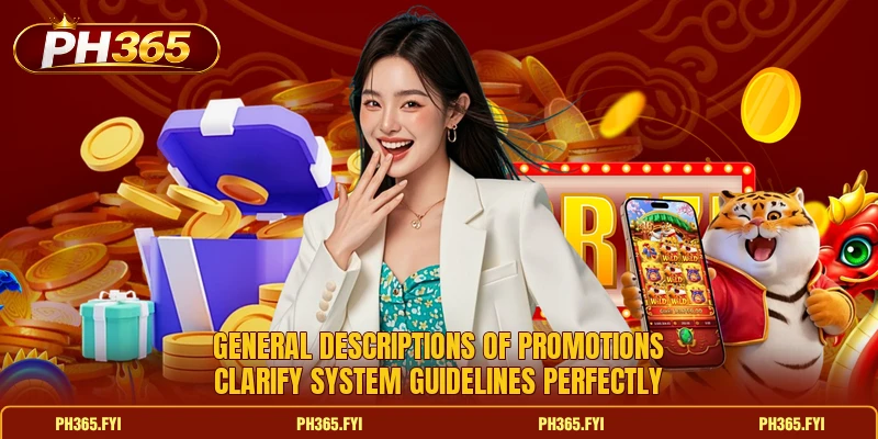 General descriptions of promotions clarify system guidelines perfectly General descriptions of promotions clarify system guidelines perfectly