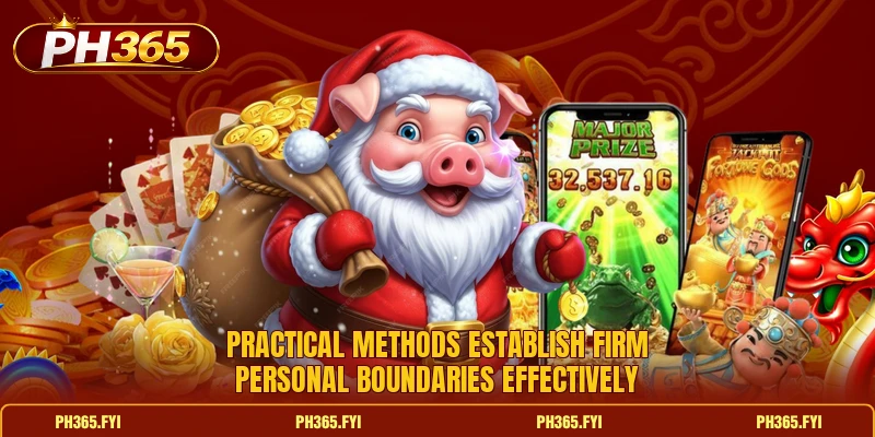 Practical methods establish firm personal boundaries effectively Practical methods establish firm personal boundaries effectively