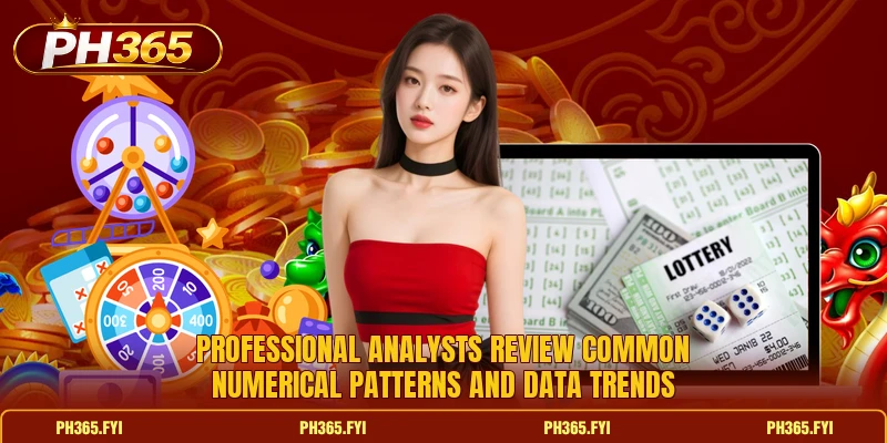 Professional analysts review common numerical patterns and data trends