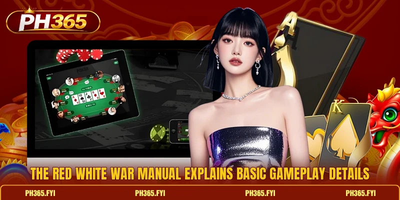 The Red White War manual explains basic gameplay details The Red White War manual explains basic gameplay details