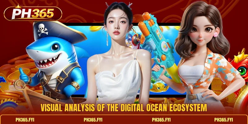 Visual analysis of the digital ocean ecosystem